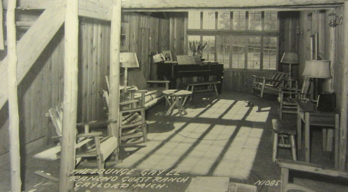 Sojourn Lakeside Resort (Gay El Rancho Ranch, El Rancho Stevens Ranch) - Vintage Postcard (newer photo)